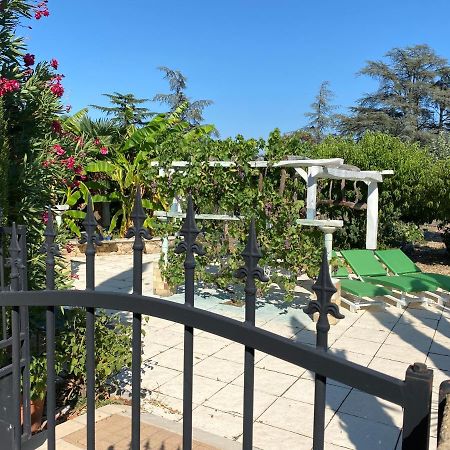 Chambres Privees Dans Maison Avec Grand Parc Et Piscine Proche Via Rhona Andancette Екстериор снимка